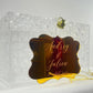 Urne en plexiglas de mariage personnalisée Laurie Déco et lumières