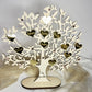 arbre de famille personnalisable bois coeur or