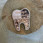 badge dent rose gold assistante dentaire