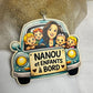 bebe a bord personnalisable nounou