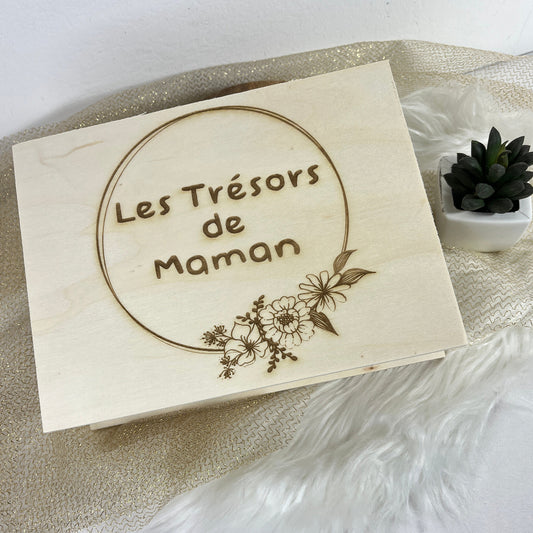 boîte bois personnalisée