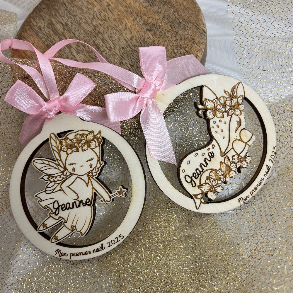 boule de noel en decoupe animal 