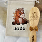 brosse cheval personnalisable 