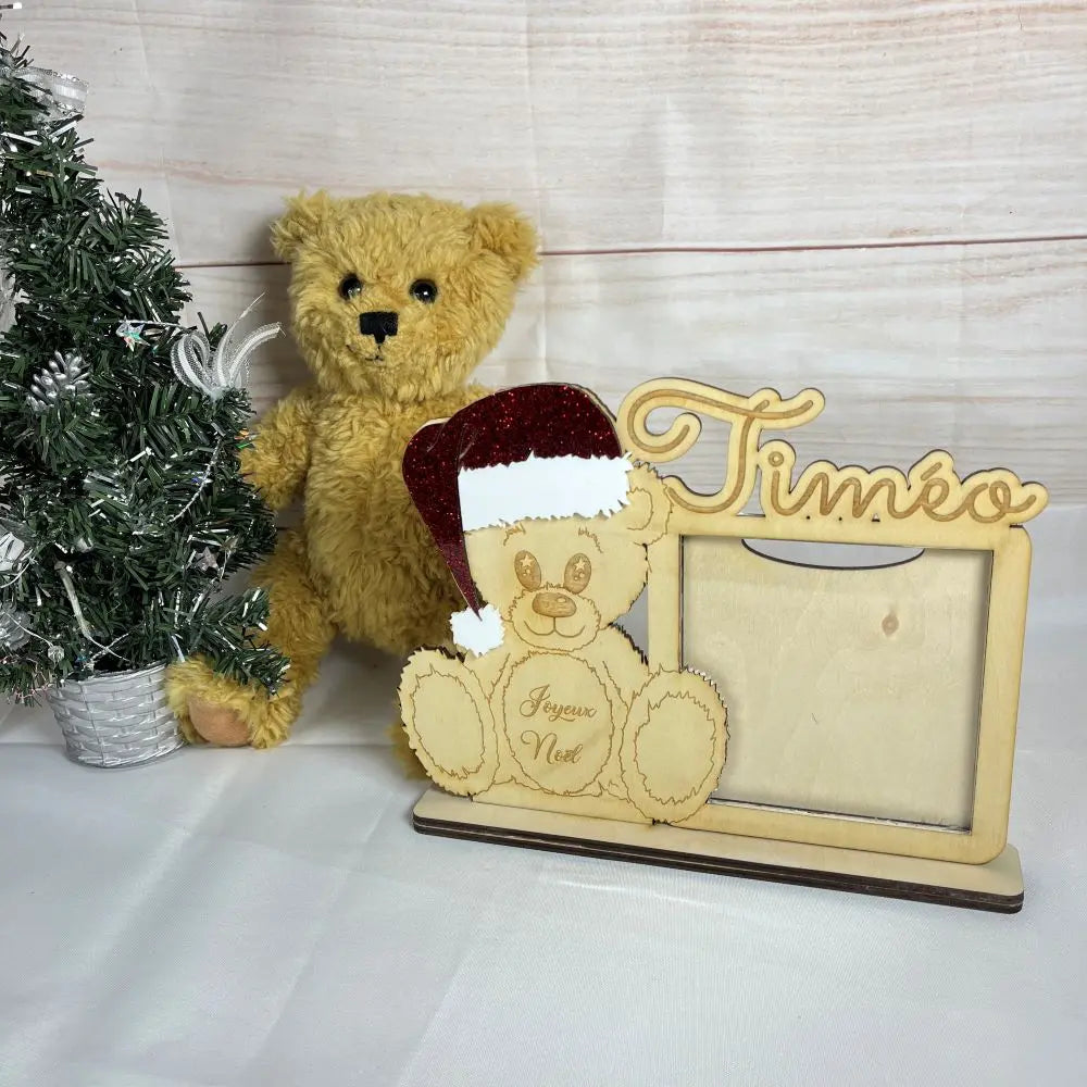 cadre photo personnalisé noël des tous petits Laurie Déco et Lumières