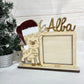 cadre photo personnalisé noël des tous petits Laurie Déco et Lumières