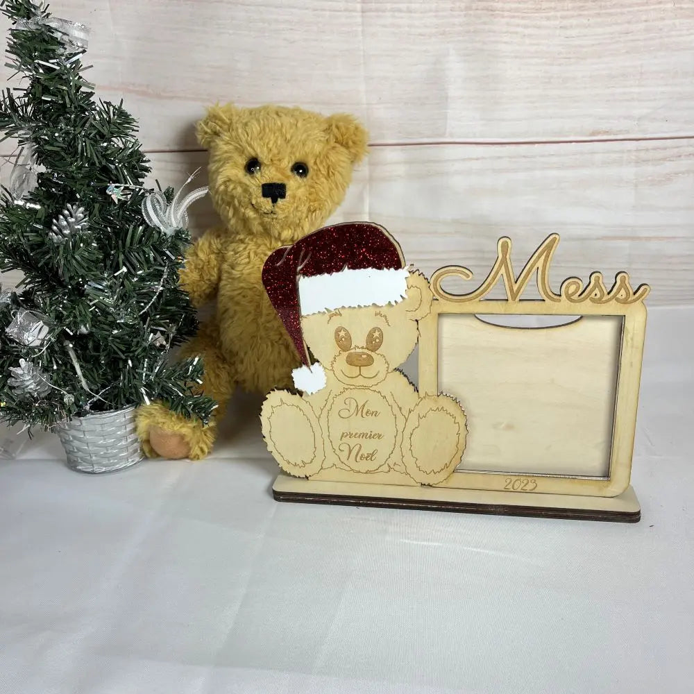 cadre photo personnalisé noël des tous petits Laurie Déco et Lumières