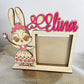 cadre photo lapin personnalisable