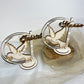 cake topper bois colombe confirmation et bapteme