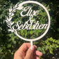 cake topper bois personnalisable