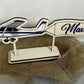cake topper sur pied avion personnalisable