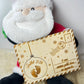 carte postale boule de noel personnalisable