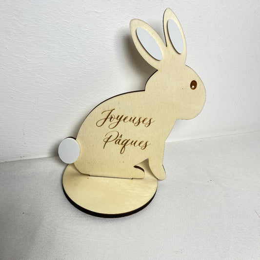 centre de table lapin 