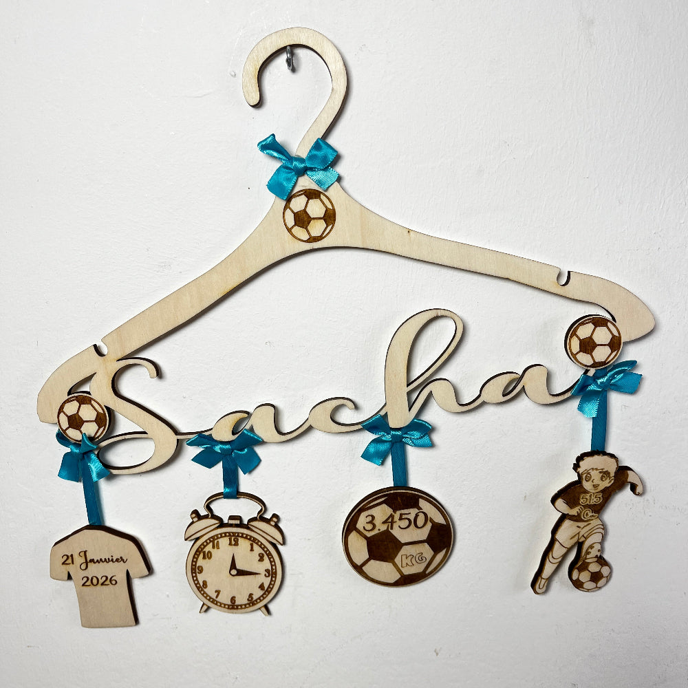 cintre de naissance en bois foot
