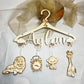 cintre de naissance en bois personnalisable savane aylan