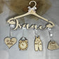 cintre petit garcon de naissance en bois personnalisable