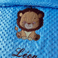 couverture broderie personnalisable lionceau