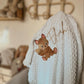 couverture broderie renard elijah