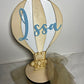 decoration montgolfiere sur socle