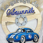 decoration murale voiture ancienne en bois personnalisable
