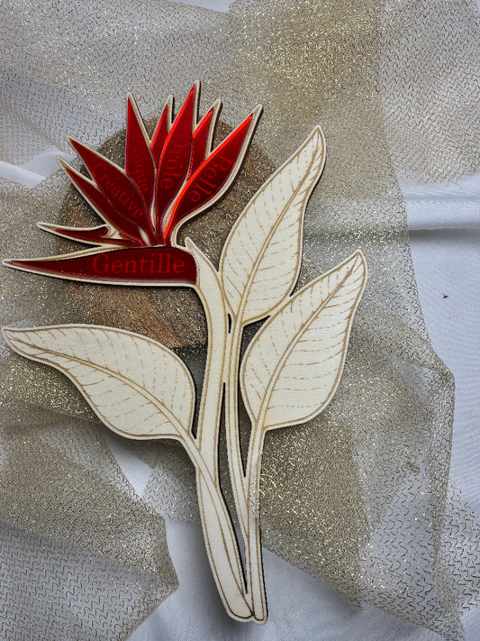 fleur du bonheur personnalisable