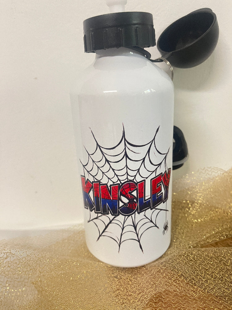 gourde motif personnalisable spiderman