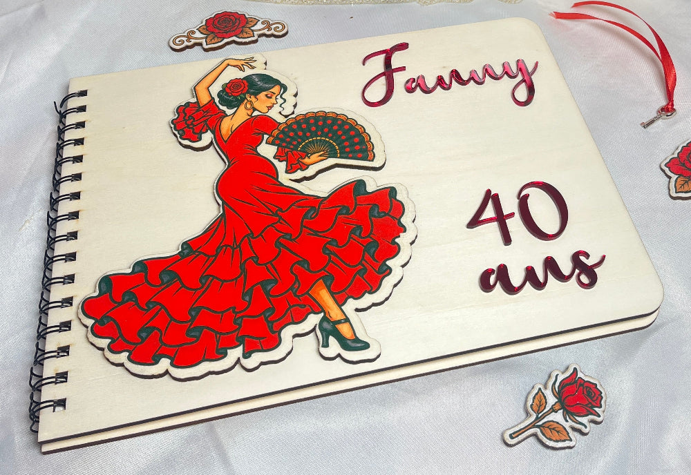 livre d'or theme flamenco