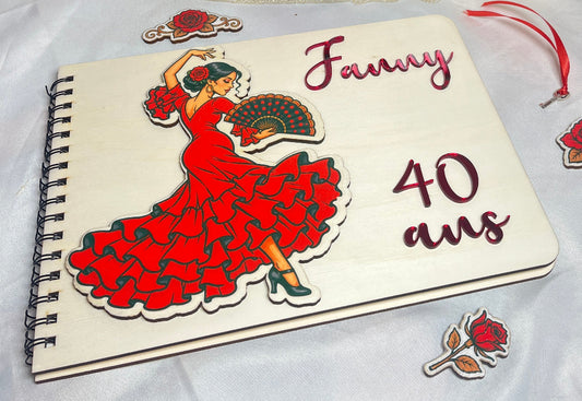 livre d'or theme flamenco