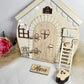 maison de la petite souris en bois personnalisable en couleur  marie