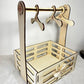 mini dressign personnalisable bois lapin