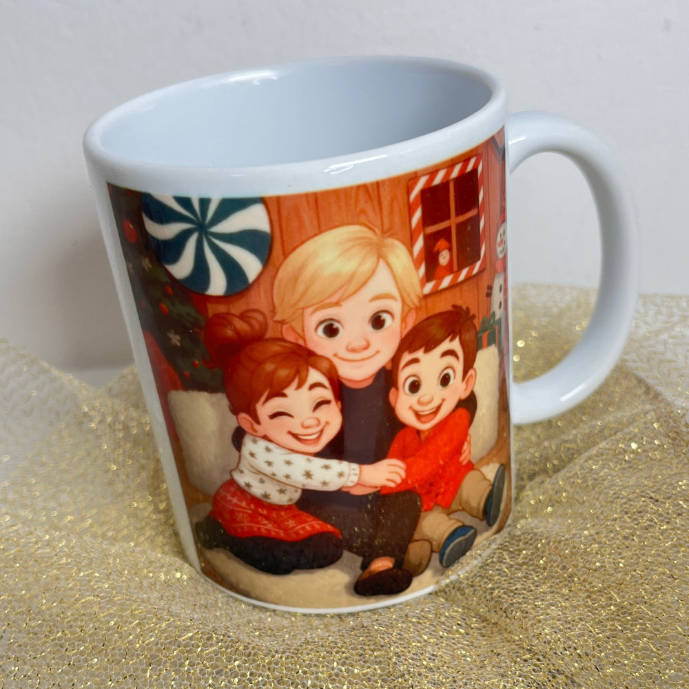 mug famille personnalisable