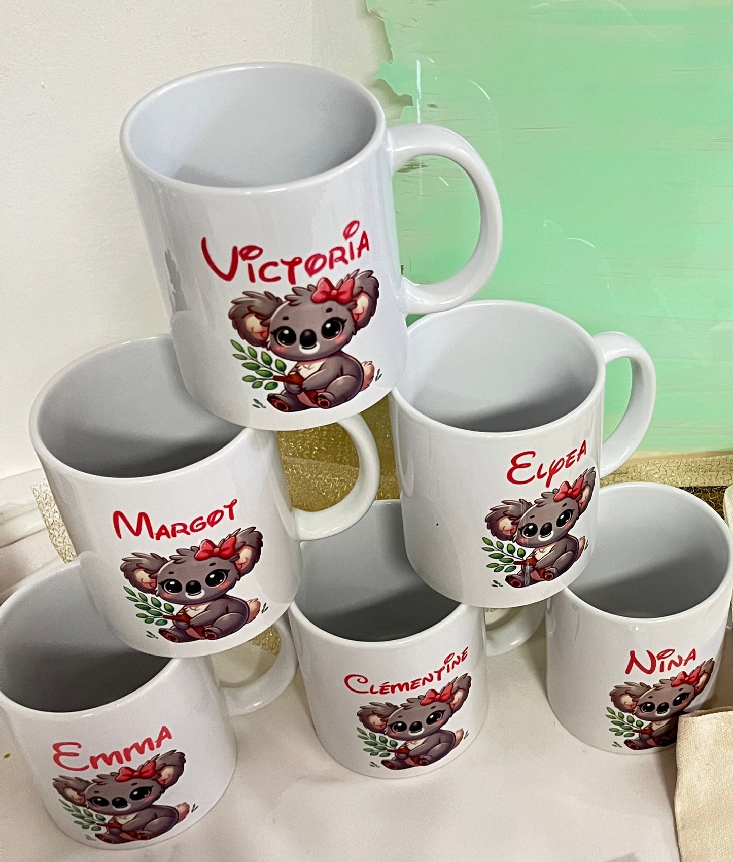 mug koala personnalisable