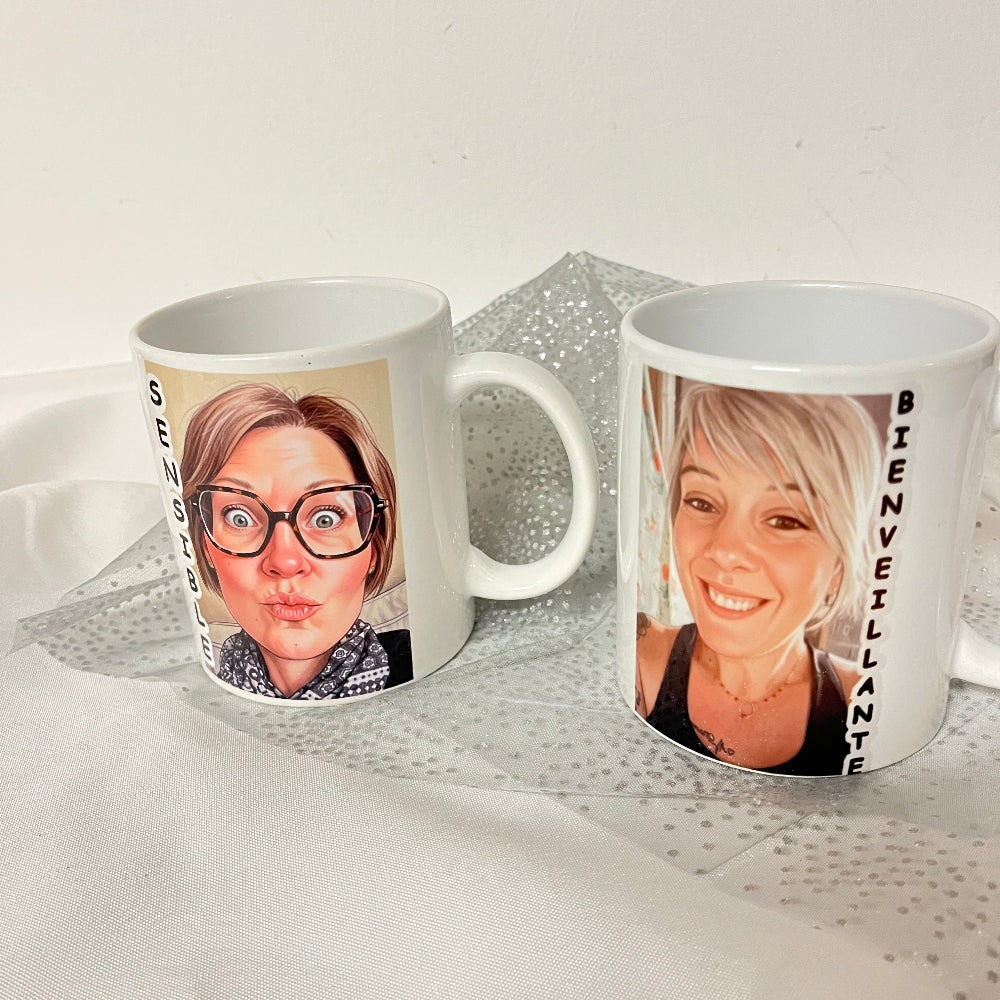 mug photo personnalisable