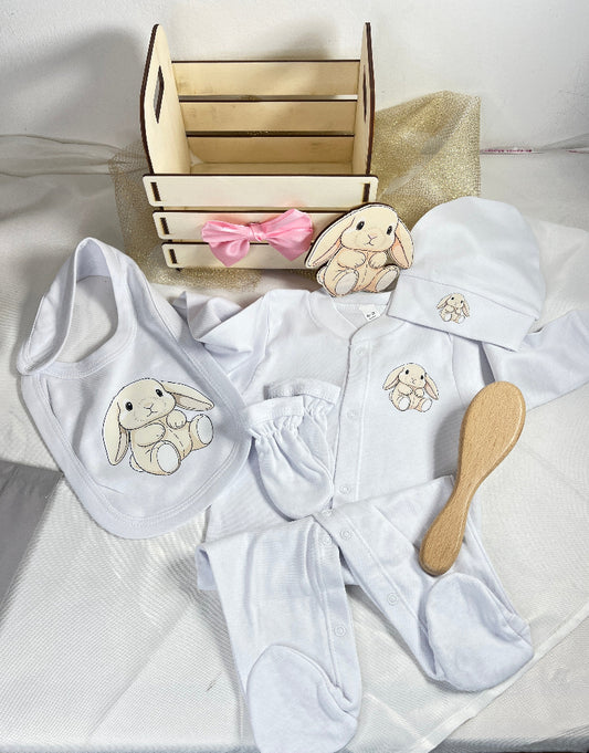 panier de naissance coffret bebe personnalisable