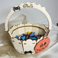 panier en bois halloween personnalisable 