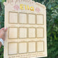 valise de naissance cygne en bois 