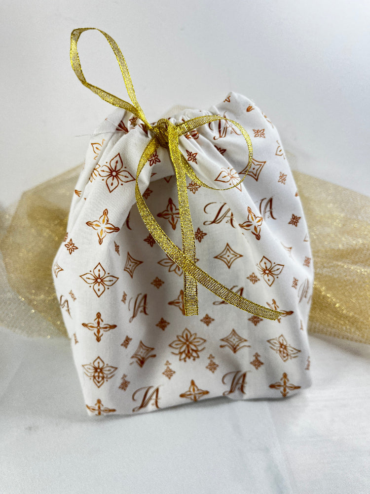 pochette en coton personnalisable