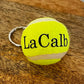 porte clef mini balle de tennis personnalisable