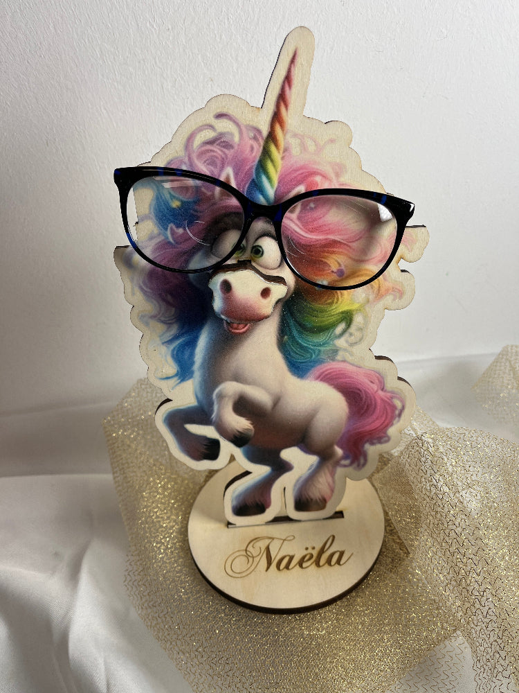 porte lunette licorne folle