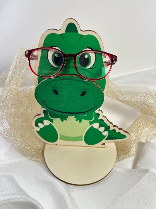 porte lunettes dinosaure personnalisable