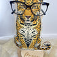 porte lunettes en bois personnalisable leopard