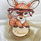 décoration murale en bois personnalisable lapin