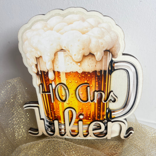 pot a crayon biere personnalisable
