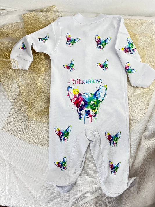 pyjama imprime personnalisable chihuhua