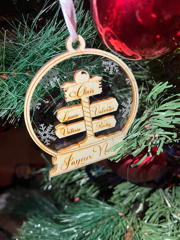 suspension de noel pole nord