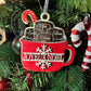 suspension de noel tasse chocolat