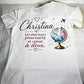t shirt femme voyage