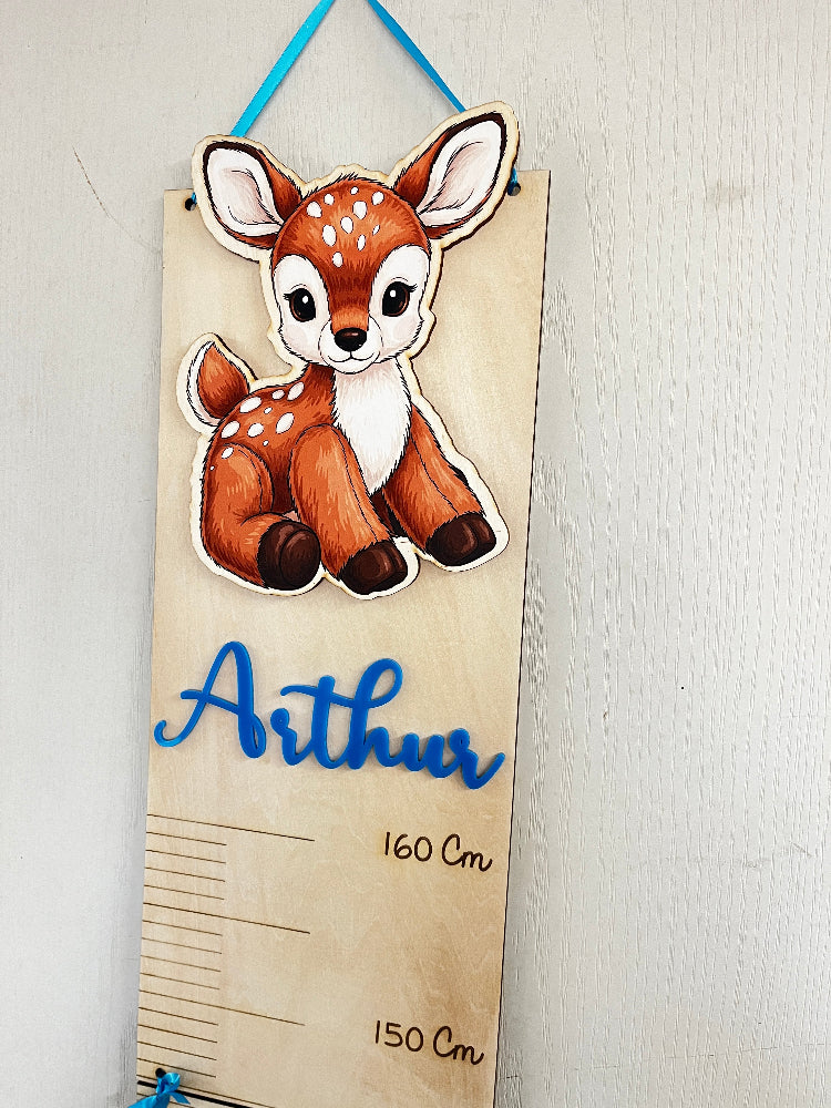 toise en bois et couleur personnalisable faon