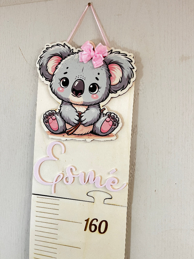 toise puzzle en bois koala fille 