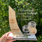 trophée personnalisable bois et plexiglas petanque