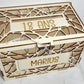 urne d'anniversaire personnalisée homme design 